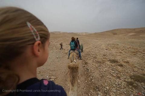 Israel per kameel